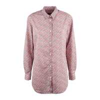 Camasi MC2 Saint Barth Classic Cotton Shirt With Betsy Ann Print Femei