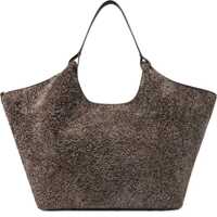 Genti de mana GIANNI CHIARINI Dama - Genti de mana GIANNI CHIARINI Gianni Chiarini Dua Suede Handbag BROWN Femei (BM 18195750) - B-mall.ro