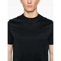 Topuri Emporio Armani pentru Barbati - Topuri Emporio Armani Emporio Armani T-Shirts BLUE Barbati (BM 18195834) - B-mall.ro