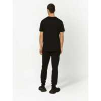 Pantaloni Dolce & Gabbana pentru Barbati - Pantaloni Dolce & Gabbana Dolce & Gabbana Black Cotton Track Pants Black Barbati (BM 18196398) - B-mall.ro