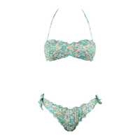 Costume de baie MC2 Saint Barth Betsy Print Bandeau Bikini Femei