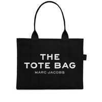 Genti de mana Marc Jacobs Black 'The Large Canvas' Tote Bag In Cotton Femei