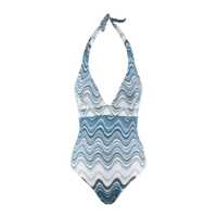 Costume de baie MC2 Saint Barth Marylin One-Piece Swimsuit In Wavy Raschel Femei