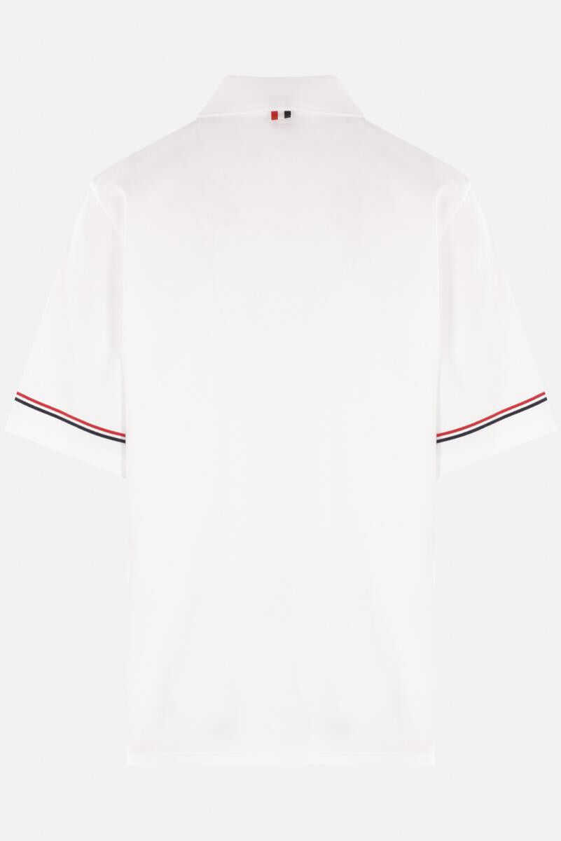 Camasi Thom Browne Thom Browne T-Shirts And Polos WHITE Barbati (BM 18197328) 2