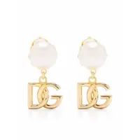 Cercei Dolce & Gabbana Clips Earrings With Logo Femei