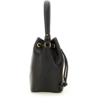 Genti de mana Valentino Garavani Dama - Genti de mana Valentino Garavani Vlogo Singature Mini Bucket Bag BLACK Femei (BM 18198364) - B-mall.ro