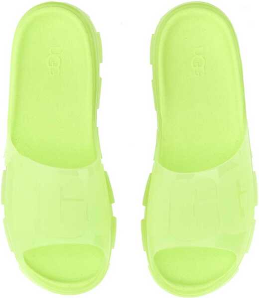 Papuci UGG Slide Ella GREEN Femei (BM 18198426) 2