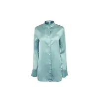 Camasi Loewe Silk Blend Striped Shirt Femei