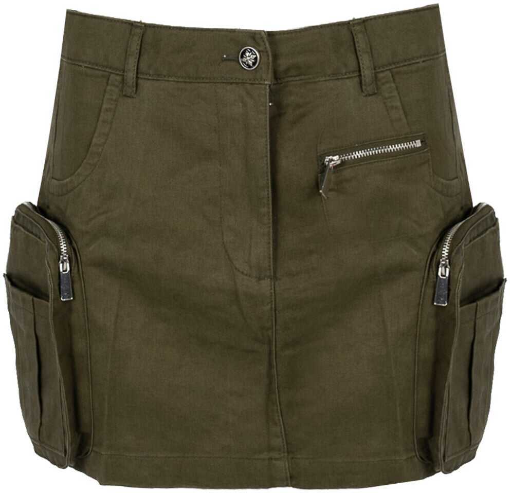 Fuste casual John Richmond ZPA24015MG Wojskowa Ziele Femei (BM 18198835) 1