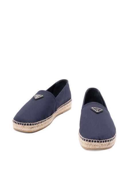 Sneakers Prada Prada Canvas Espadrilles BLUE Barbati (BM 18200124) 2