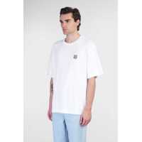 Tricouri MAISON KITSUNÉ pentru Barbati - Tricouri MAISON KITSUN Maison Kitsun T-Shirt WHITE Barbati (BM 18200541) - B-mall.ro