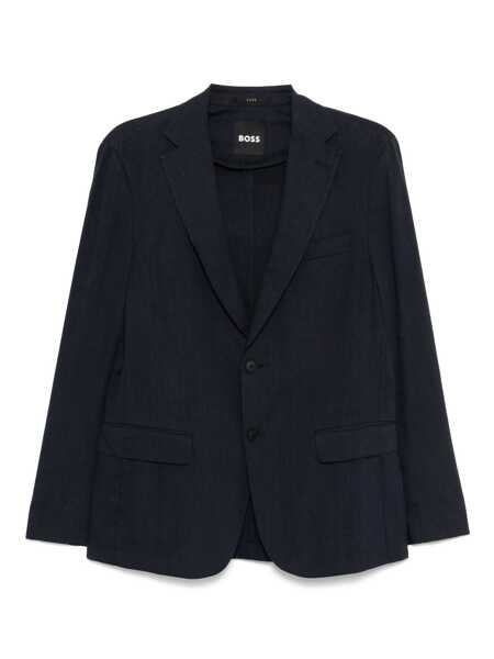 Costume Hugo Boss Boss Single-Breasted Two-Button Jacket BLUE Barbati (BM 18200670) 1