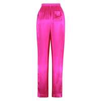 Pantaloni casual Balenciaga Dama - Pantaloni casual Balenciaga Balenciaga Silk Pajama Pants PURPLE Femei (BM 18200973) - B-mall.ro