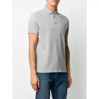 Tricouri Polo Ralph Lauren pentru Barbati - Tricouri Polo Ralph Lauren Grey Polo Shirt With Pony Detail On The Front In Cotton Man GREY Barbati (BM 18201117) - B-mall.ro