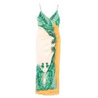 Rochii Etro Ruffled Printed Dress Femei