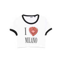 Tricouri Gcds Cotton Cropped T-Shirt Femei