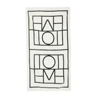 Accesorii de plaja TOTÊME TOTEME Beach Towel With Jacquard Logo Femei