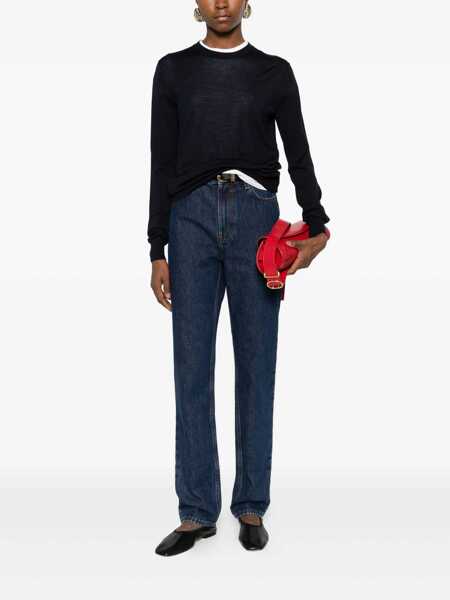 Pulovere TOTME TOTEME Crewneck Top Black Femei (BM 18201891) 2