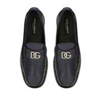 Mocasini Dolce & Gabbana pentru Barbati - Mocasini Dolce & Gabbana Dolce & Gabbana Logo Detail Leather Loafers BLUE Barbati (BM 18201969) - B-mall.ro