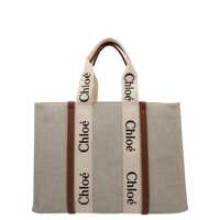 Genti de mana Chloé Shopping 'Woody Medium' Femei