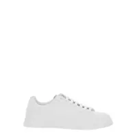 Sneakers 'Portofino Light' White Sneakers With Logo Patch On The Tongue And Tonal Logo Lettering On The Heel In Leather Man Barbati