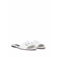 Balerini Dolce & Gabbana Dama - Balerini Dolce & Gabbana Dolce & Gabbana White Leather Millenials Flats WHITE Femei (BM 18202605) - B-mall.ro