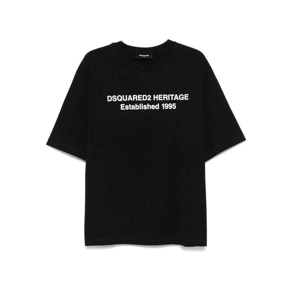 Topuri DSQUARED2 DSQUARED2 T-Shirts & Vests Black Barbati (BM 18202656) 1