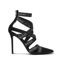 Pantofi cu toc Balmain 'Couture Ribbon-Print' Pumps Femei