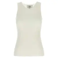Topuri Fendi Tank Top Logo Dévoré Femei