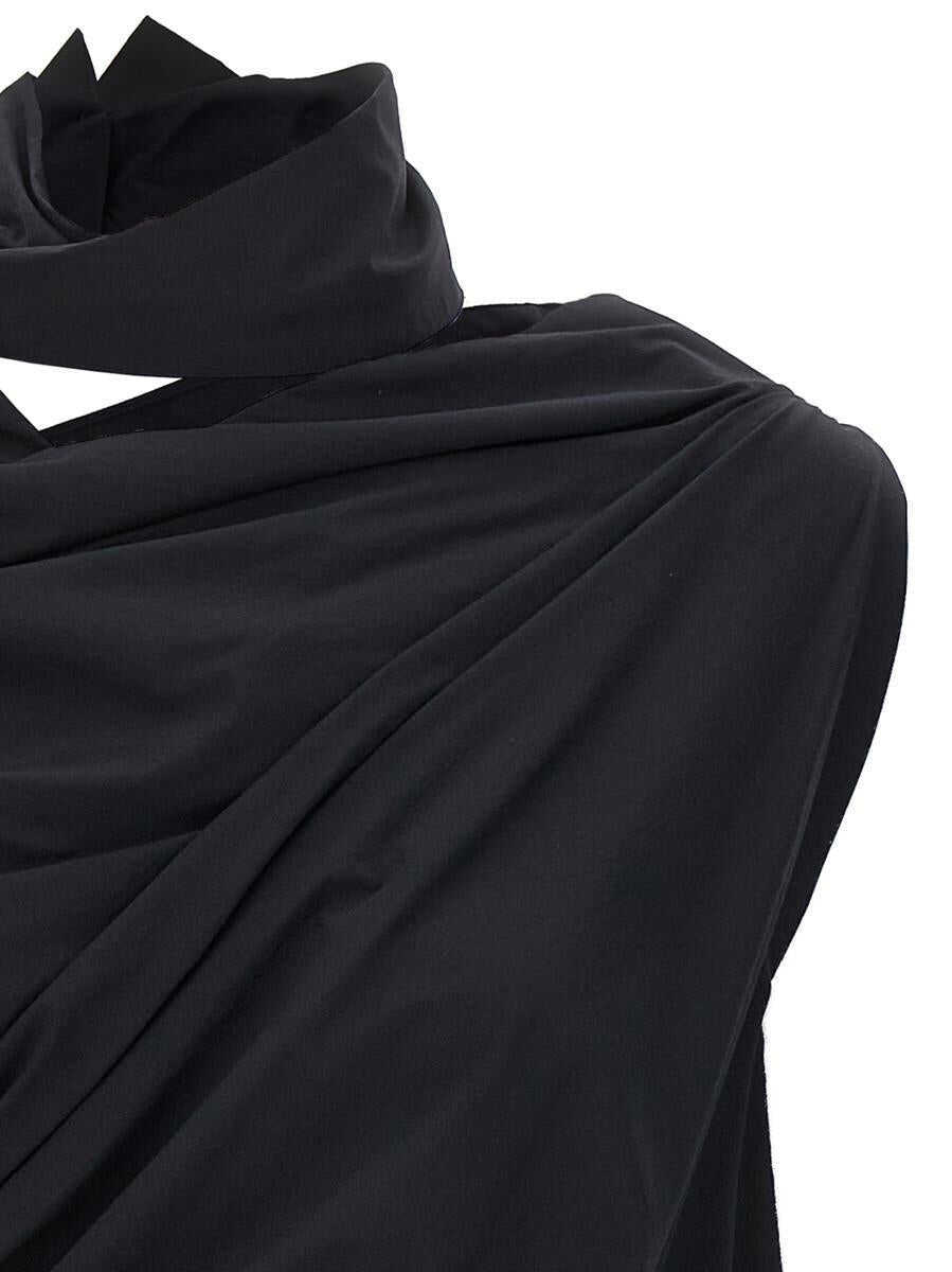 Topuri Issey Miyake Issey Miyake Eye Of The Bean Top Black Femei (BM 18203337) 3