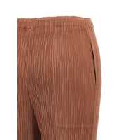 Imbracaminte Dama pagina 462 - Pantaloni casual Issey Miyake Issey Miyake Hatching Pleats Pants BROWN Femei (BM 18203358) - B-mall.ro