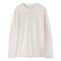 Tricouri Jil Sander Layered Cotton T-Shirt Barbati