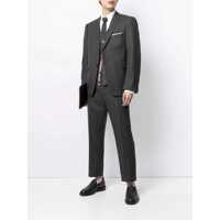 Pulovere Thom Browne pentru Barbati - Pulovere Thom Browne Thom Browne Dark Grey Wool Knitwear GREY Barbati (BM 18204180) - B-mall.ro