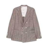 Geci Brunello Cucinelli Linen Deconstructed Jacket Barbati