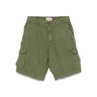 Pantaloni MC2 Saint Barth 'Rodi' Cargo Shorts In Military Green Linen Barbati
