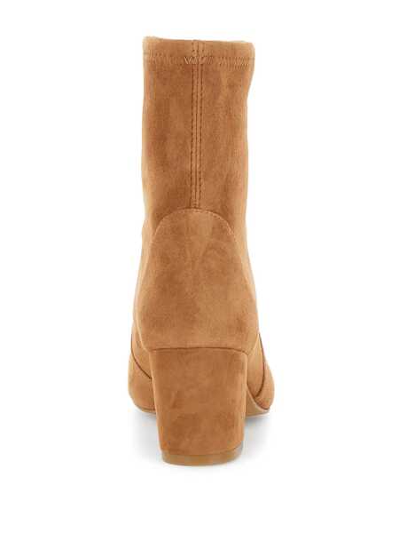 Bocanci Stuart Weitzman Yuliana Beige Ankle Boots With Medium Block Heel In Ecoleather Woman Beige Femei (BM 18204666) 3