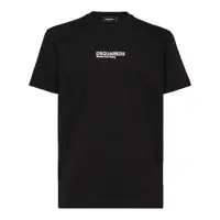 Tricouri 'Cool Fit Tee' Black T-Shirt With Logo Print On The Front In Cotton Man Barbati