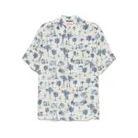 Camasi MC2 Saint Barth 'Sifnos' Linen Short-Sleeve Shirt Barbati