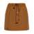 Max Mara Max Mara Tabarin Wool Blend Mini Skirt Brown