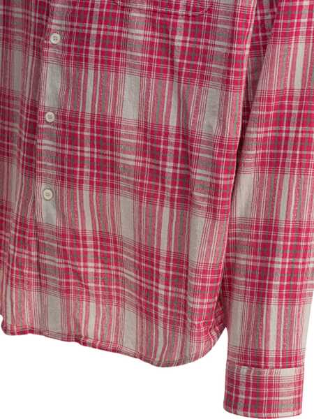 Camasi casual Thisisneverthat Check shirt Pink Barbati (BM 18205338) 3