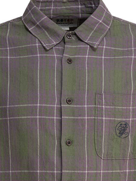 Camasi casual Thisisneverthat Check shirt Green Barbati (BM 18205356) 3