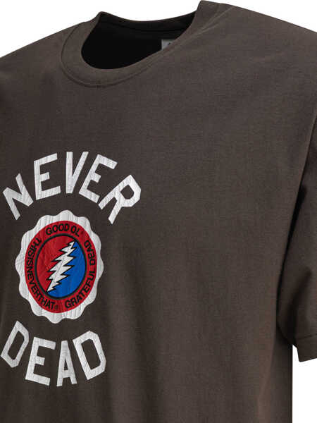 Tricouri Thisisneverthat GD Never Dead T-shirt Brown Barbati (BM 18205362) 4