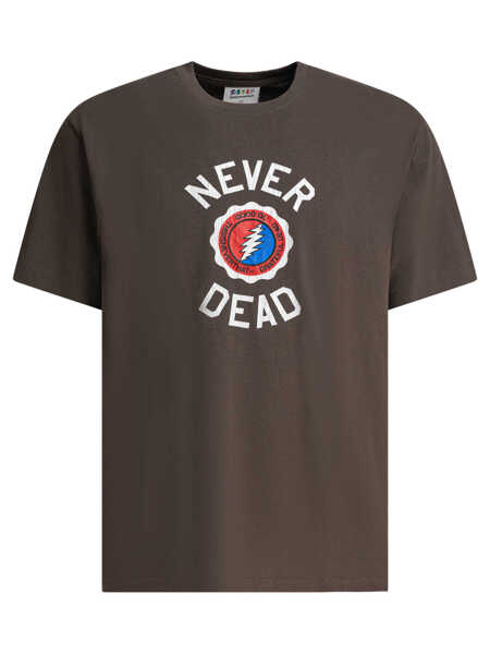 Tricouri Thisisneverthat GD Never Dead T-shirt Brown Barbati (BM 18205362) 1