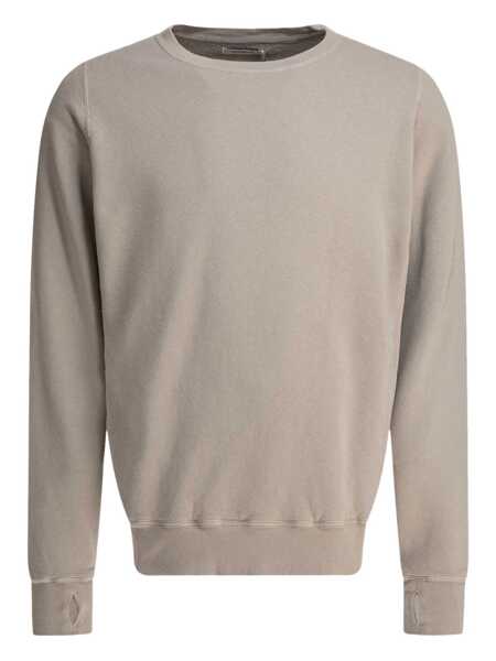 Hanorace NONNATIVE Cotton crewneck sweatshirt Beige Barbati (BM 18205428) 1