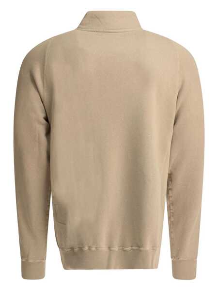 Hanorace NONNATIVE Cotton half-zip sweatshirt Beige Barbati (BM 18205434) 2