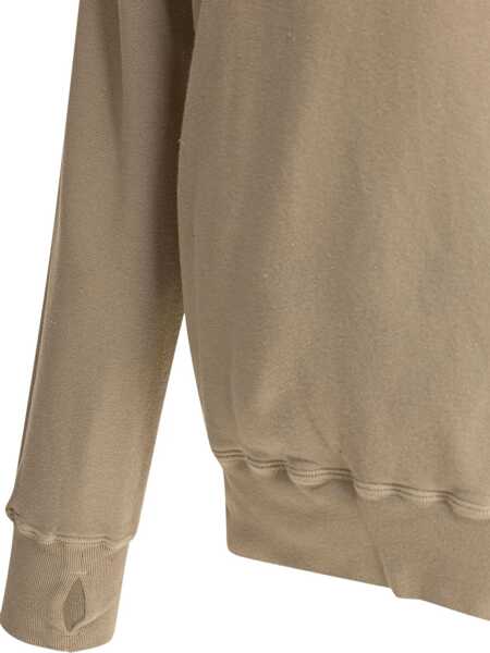 Hanorace NONNATIVE Cotton half-zip sweatshirt Beige Barbati (BM 18205434) 3