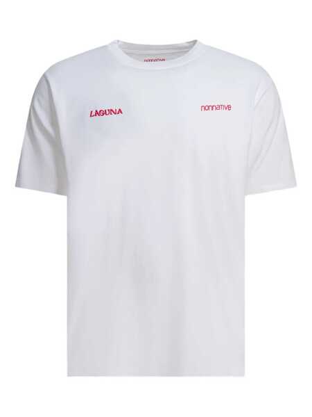 Tricouri NONNATIVE Cotton crewneck t-shirt White Barbati (BM 18205437) 1