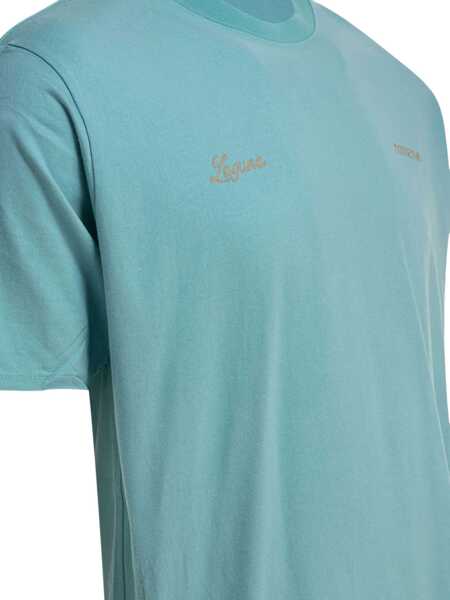 Tricouri NONNATIVE Cotton crewneck t-shirt Light blue Barbati (BM 18205443) 3