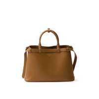Genti de mana Prada Leather Buckle Handle Bag Femei