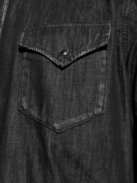 Camasi casual DSQUARED2 Classic Western Shirt BLACK Barbati (BM 18205534) 5